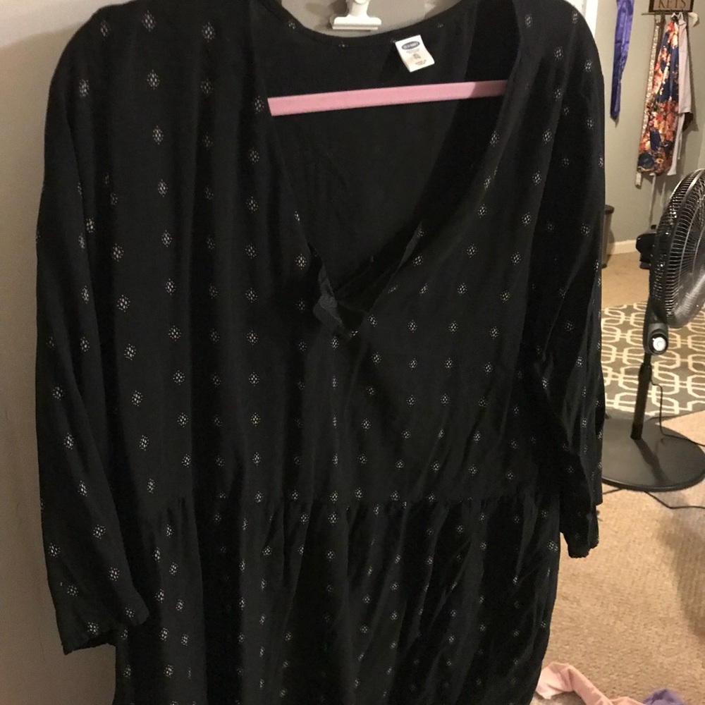 Old Navy 1/4 Sleeve Blouse